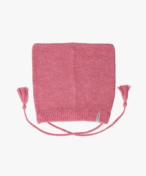 OVERRIDE（オーバーライド）の「【mini12月号掲載】OVERRIDE KNIT LOOSE CAT BEANIE SG / オーバーライド（ニットキャップ/ビーニー・レディース・グレー/ブラック/レッド・57~59cm）」の10枚目の写真