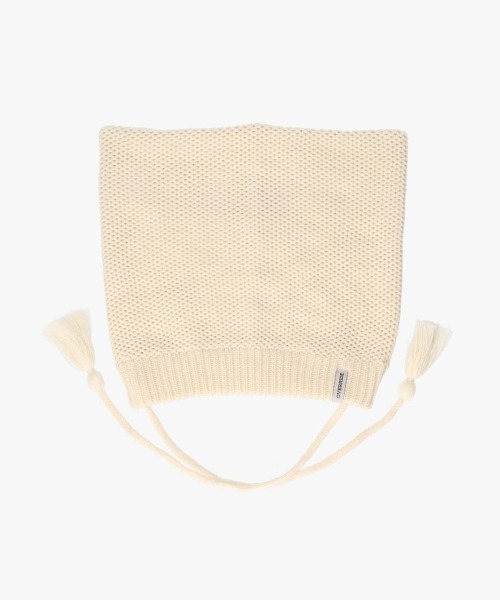 OVERRIDE（オーバーライド）の「【mini12月号掲載】OVERRIDE KNIT LOOSE CAT BEANIE SG / オーバーライド（ニットキャップ/ビーニー・レディース・グレー/ブラック/レッド・57~59cm）」の20枚目の写真