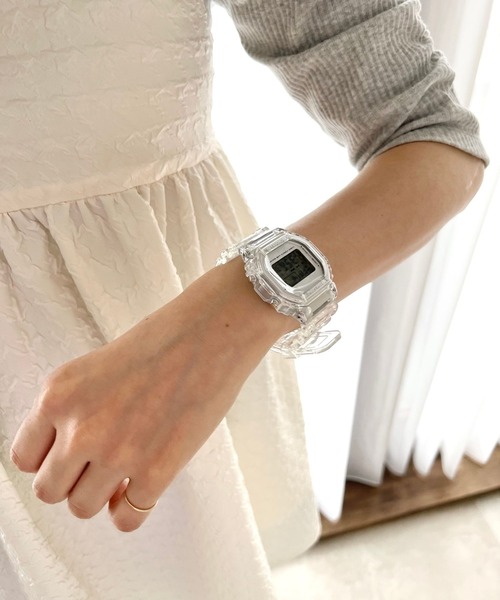 Me%（ミィパーセント）の「クリアタキノウウォッチ（アナログ腕時計・レディース・ブラウン/グレー・FREE）」の10枚目の写真