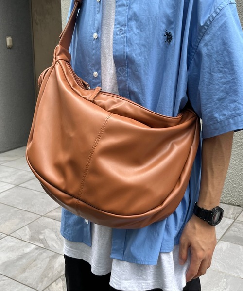 CPCM（シーピーシーエム）の「コインケース付きショルダーバッグ（ショルダーバッグ・メンズ・ブラック/ブラウン・FREE）」の11枚目の写真