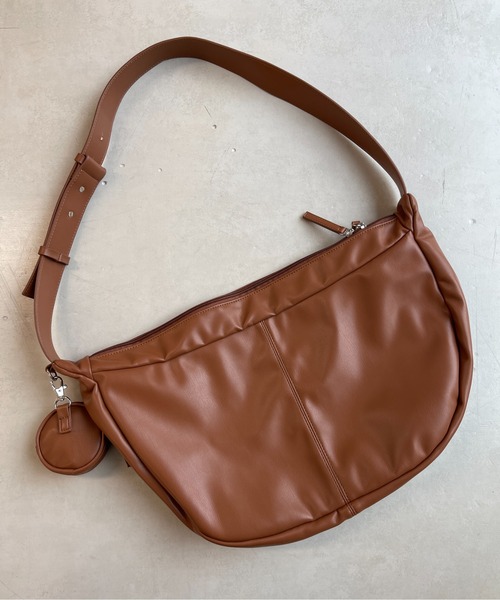 CPCM（シーピーシーエム）の「コインケース付きショルダーバッグ（ショルダーバッグ・メンズ・ブラック/ブラウン・FREE）」の13枚目の写真