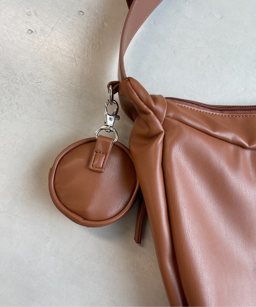 CPCM（シーピーシーエム）の「コインケース付きショルダーバッグ（ショルダーバッグ・メンズ・ブラック/ブラウン・FREE）」の14枚目の写真