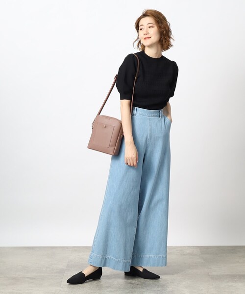 grove（グローブ）の「◆スクエアフォルムのトレンドのシンプルコンパクトショルダー（ショルダーバッグ・レディース・ブラック/ライトグレー/ピンク系/ベージュ系その他7/ブルー/レッド系1・00）」の17枚目の写真