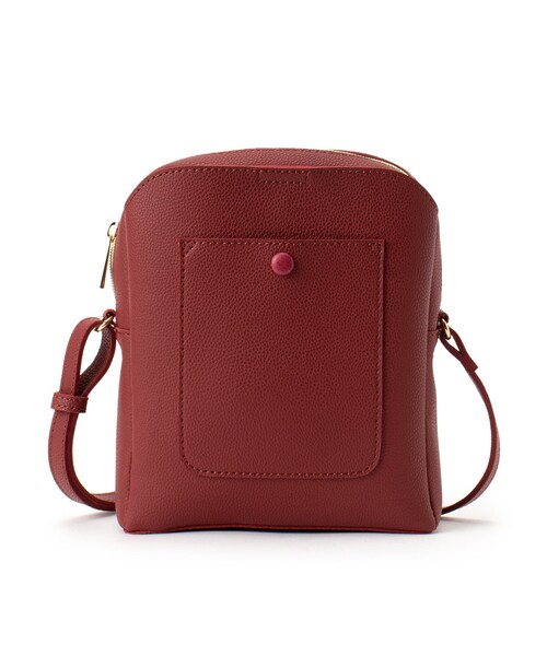 grove（グローブ）の「◆スクエアフォルムのトレンドのシンプルコンパクトショルダー（ショルダーバッグ・レディース・ブラック/ライトグレー/ピンク系/ベージュ系その他7/ブルー/レッド系1・00）」の21枚目の写真