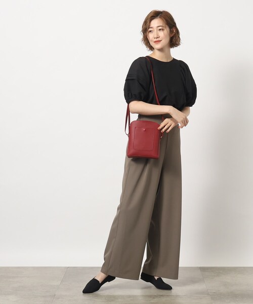 grove（グローブ）の「◆スクエアフォルムのトレンドのシンプルコンパクトショルダー（ショルダーバッグ・レディース・ブラック/ライトグレー/ピンク系/ベージュ系その他7/ブルー/レッド系1・00）」の22枚目の写真