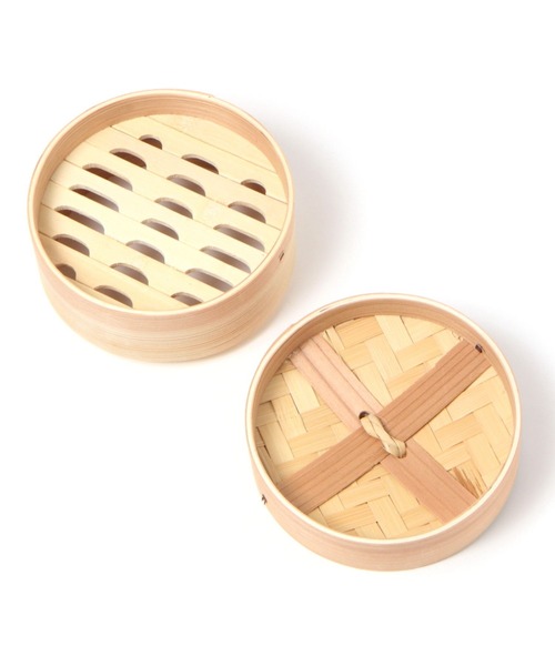 studio CLIP（スタディオクリップ）の「【daily CLIP】点心蒸篭15cm 身蓋セット（キッチンツール・レディース・ナチュラル・FREE）」の10枚目の写真