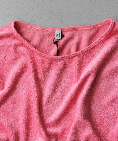 BASERANGE(ベースレンジ)の「BASERANGE OMO LONGSLEEVE(Tシャツ/カットソー・レディース・ピンク・S/XS/M)」の2枚目の写真