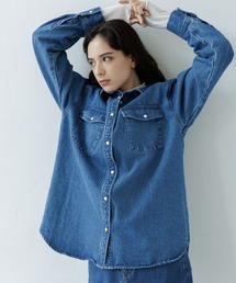 デニムウエスタンBIGシャツ / 975966