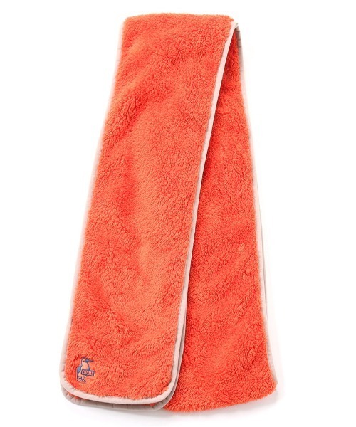 CHUMS(チャムス)の「【CHUMS】Elmo Fleece Muffler(マフラー・メンズ・オレンジ系/ホワイト系/ブラック系・FREE)」の3枚目の写真