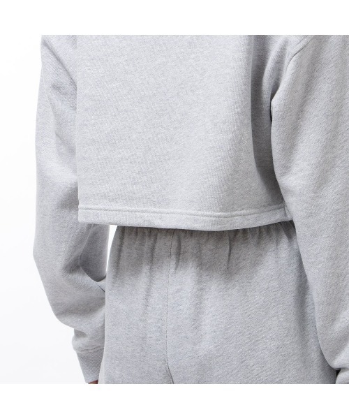 Reebok(リーボック)の「コットン カバーアップ スウェット / CL WDE COTTON FT COVERUP(スウェット・レディース・ヘザーグレー/ローズ/ブラック・MEDIUM/LARGE/XX-LARGE/SMALL/X-LARGE)」の10枚目の写真