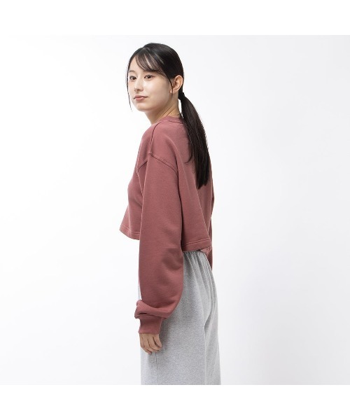 Reebok(リーボック)の「コットン カバーアップ スウェット / CL WDE COTTON FT COVERUP(スウェット・レディース・ヘザーグレー/ローズ/ブラック・MEDIUM/LARGE/XX-LARGE/SMALL/X-LARGE)」の12枚目の写真