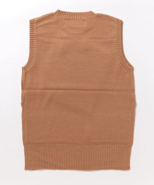 ユナイテッド カラーズ オブ ベネトン UNITED COLORS OF BENETTON. クルーネックサイドスリットニットベスト・ジレ （30F） BENETTON (UNITED COLORS OF BENETTON)（ベネトンユナイテッド