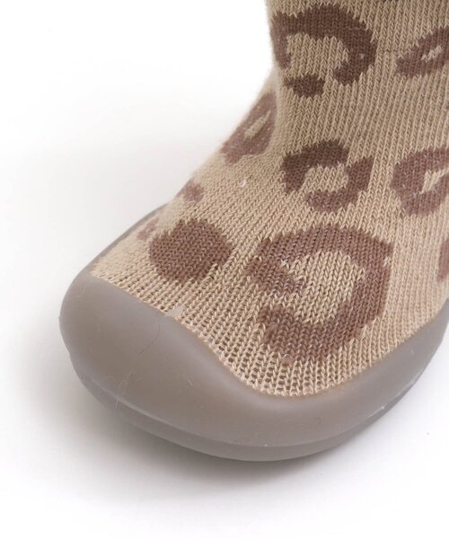 BREEZE(ブリーズ)の「総柄ベビーソックスブーティー(ベビーシューズ/ベビーソックス・キッズ・ベージュ/その他3/キャメル/アイボリー・12.5/11.5)」の9枚目の写真