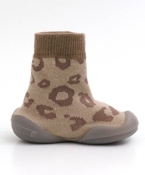 BREEZE(ブリーズ)の「総柄ベビーソックスブーティー(ベビーシューズ/ベビーソックス・キッズ・ベージュ/その他3/キャメル/アイボリー・12.5/11.5)」の10枚目の写真