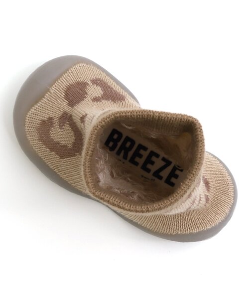 BREEZE(ブリーズ)の「総柄ベビーソックスブーティー(ベビーシューズ/ベビーソックス・キッズ・ベージュ/その他3/キャメル/アイボリー・12.5/11.5)」の12枚目の写真