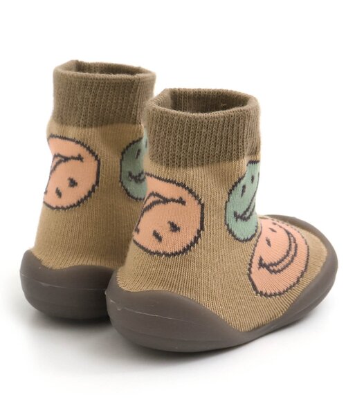 BREEZE(ブリーズ)の「総柄ベビーソックスブーティー(ベビーシューズ/ベビーソックス・キッズ・ベージュ/その他3/キャメル/アイボリー・12.5/11.5)」の21枚目の写真
