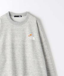 <THE NORTH FACE> フラワー ロゴ クルーネック