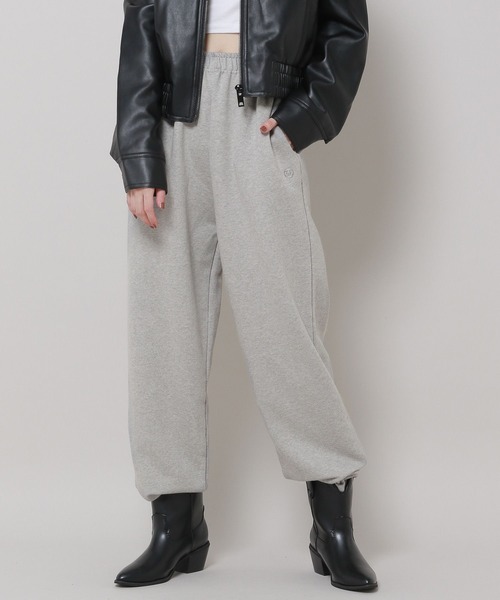 3.3 Field Trip （3.3フィールドトリップ）の「3.3 Field Trip／ロゴワイドプルオーバーパンツ　2985575（スウェットパンツ・レディース・ネイビー/クリーム/グレー・FREE）」の2枚目の写真