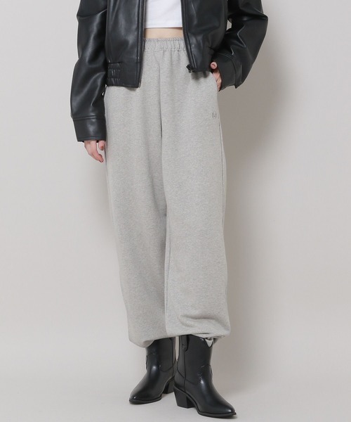 3.3 Field Trip （3.3フィールドトリップ）の「3.3 Field Trip／ロゴワイドプルオーバーパンツ　2985575（スウェットパンツ・レディース・ネイビー/クリーム/グレー・FREE）」の12枚目の写真