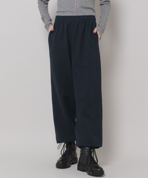 3.3 Field Trip （3.3フィールドトリップ）の「3.3 Field Trip／ロゴワイドプルオーバーパンツ　2985575（スウェットパンツ・レディース・ネイビー/クリーム/グレー・FREE）」の18枚目の写真