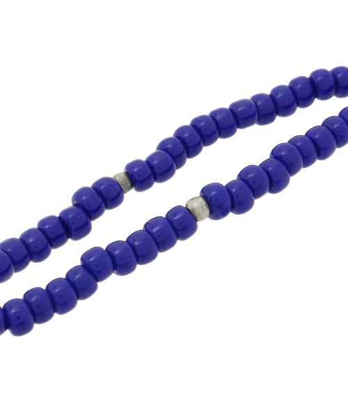 WEGO(ウィゴー)の「WEGO/ビーズループタイ(ネックレス・メンズ・ネイビー/レッド/ブラック/マルチ・FREE)」の7枚目の写真