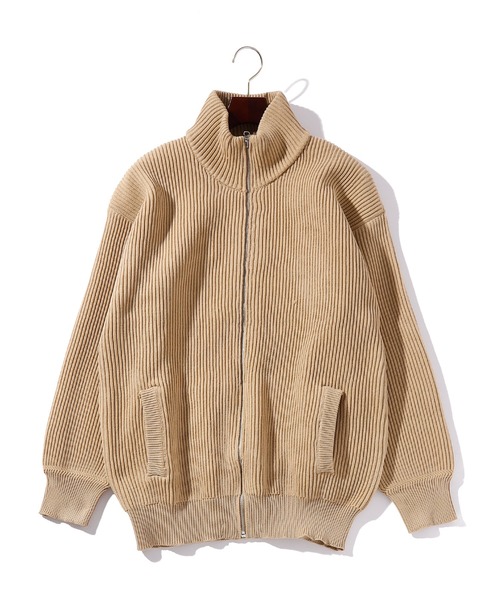 THISIS（ディスイズ）の「ビッグシルエット 蛙編み ドライバー ニット レディース（ニット/セーター・レディース・ブラウン/ブラック/ベージュ/オレンジ・LARGE/MEDIUM/X-LARGE）」の3枚目の写真