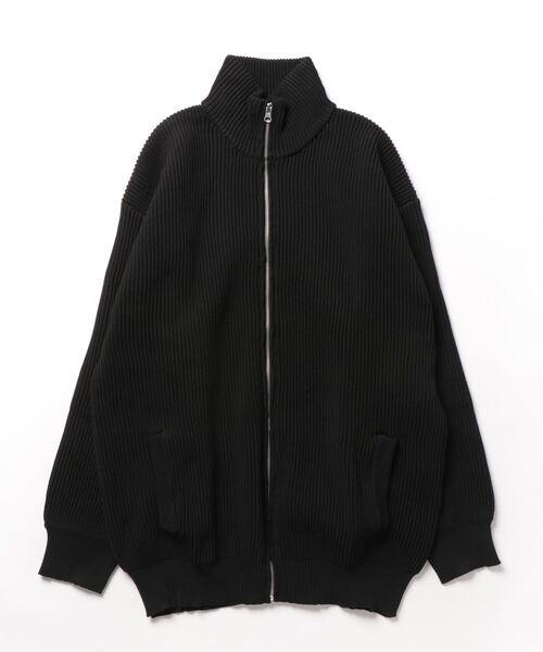 THISIS（ディスイズ）の「ビッグシルエット 蛙編み ドライバー ニット レディース（ニット/セーター・レディース・ブラウン/ブラック/ベージュ/オレンジ・LARGE/MEDIUM/X-LARGE）」の6枚目の写真