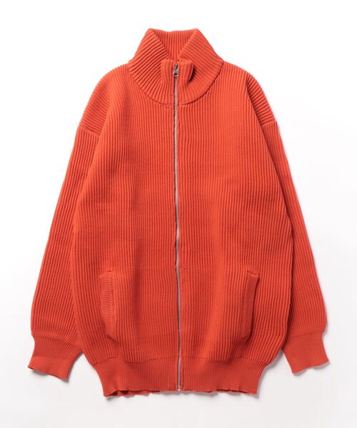 THISIS（ディスイズ）の「ビッグシルエット 蛙編み ドライバー ニット レディース（ニット/セーター・レディース・ブラウン/ブラック/ベージュ/オレンジ・LARGE/MEDIUM/X-LARGE）」の7枚目の写真