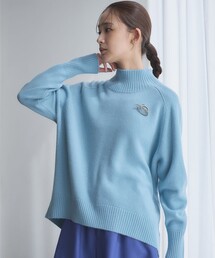 【8色展開・WEB限定】ウールカシミヤミックス ハイネック ニット