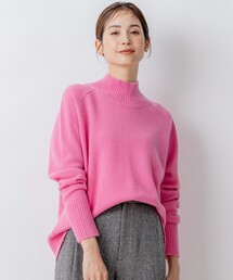 【8色展開・WEB限定】ウールカシミヤミックス ハイネック ニット