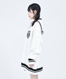 未使用 TRAVAS TOKYO セーラーカラーPコート エンブレムワッペン付き TRAVAS TOKYO（トラバス トウキョウ）の「『TRAVAS TOKYO