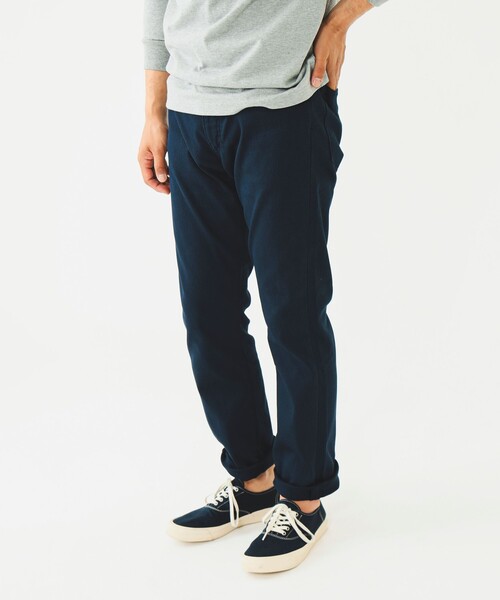 BEAMS PLUS(ビームスプラス)の「5 ポケット テーパード ピケ パンツ(その他パンツ・メンズ・ベージュ/グリーン系その他4/ネイビー/ホワイト・LARGE/SMALL/MEDIUM/X-LARGE/XX-LARGE)」の8枚目の写真