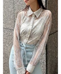 キャミセットレースブラウス