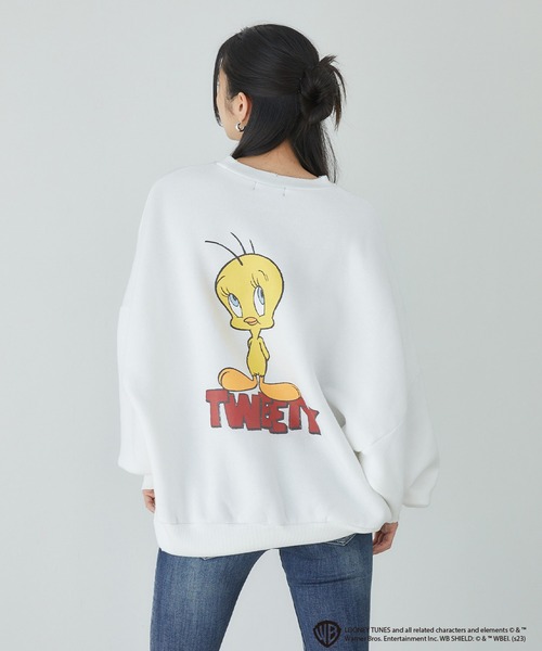 セール】LOONEYTUNES×ENVYMコラボプルオーバー（スウェット
