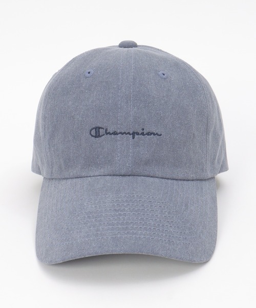 Champion（チャンピオン）の「Champion チャンピオン ウォッシュキャップ（キャップ・メンズ・ベージュ/ブラック/ブルー・FREE）」の5枚目の写真