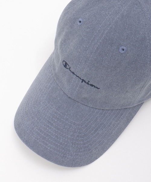 Champion（チャンピオン）の「Champion チャンピオン ウォッシュキャップ（キャップ・メンズ・ベージュ/ブラック/ブルー・FREE）」の10枚目の写真