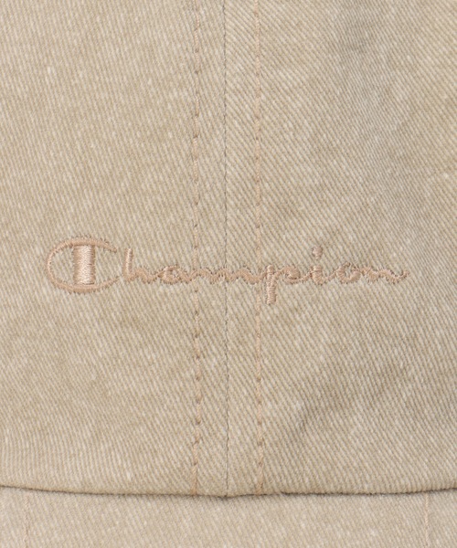 Champion（チャンピオン）の「Champion チャンピオン ウォッシュキャップ（キャップ・メンズ・ベージュ/ブラック/ブルー・FREE）」の16枚目の写真