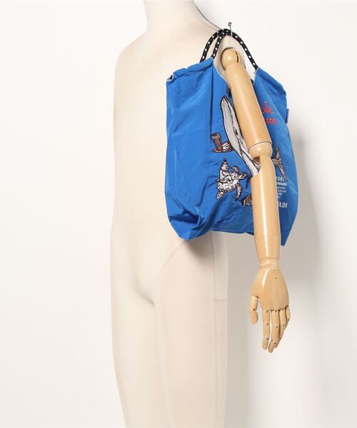 Ball&Chain（ボールアンドチェーン）の「◆WEB限定 展開◆【Ball&Chain】SCRAMBLE（エコバッグ/サブバッグ・レディース・ブルー系その他・FREE）」の5枚目の写真
