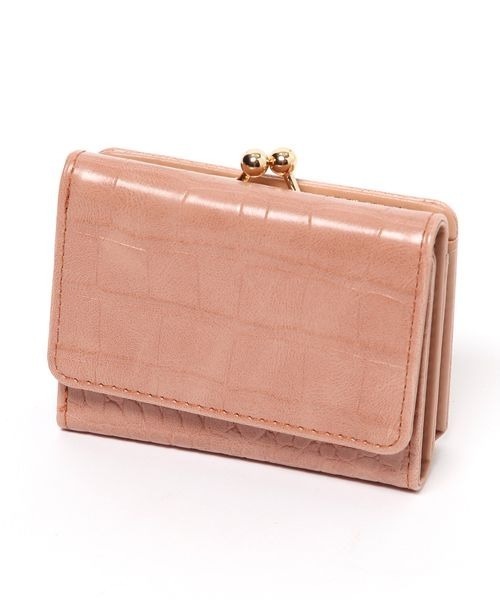 mysty woman（ミスティウーマン）の「型押しレザーミニウォレット 102546（財布・レディース・ピンク/ブルー・FREE）」の12枚目の写真