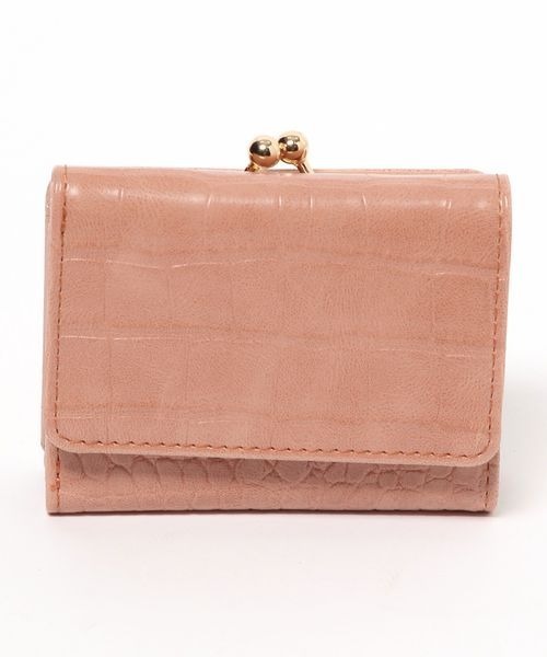 mysty woman（ミスティウーマン）の「型押しレザーミニウォレット 102546（財布・レディース・ピンク/ブルー・FREE）」の7枚目の写真