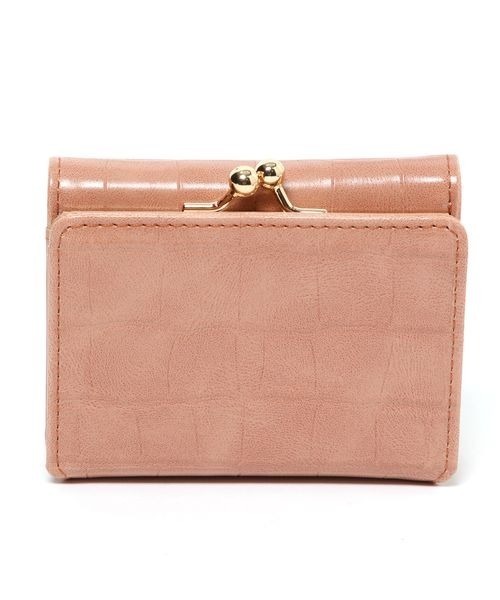 mysty woman（ミスティウーマン）の「型押しレザーミニウォレット 102546（財布・レディース・ピンク/ブルー・FREE）」の9枚目の写真