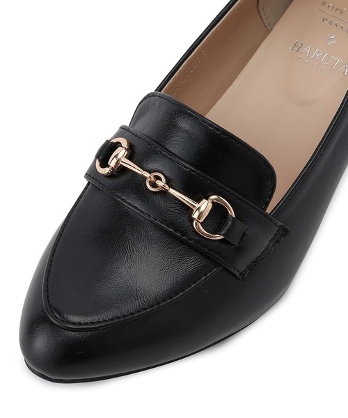 ROPE' PICNIC（ロペピクニック）の「ROPE' PICNIC PASSAGE byHARUTA/リンクルエナメルヒールアップローファー（ローファー・レディース・ベージュ系その他2/キナリ/ブラック・23.0cm/23.5cm/22.5cm/24.0cm/24.5cm）」の9枚目の写真