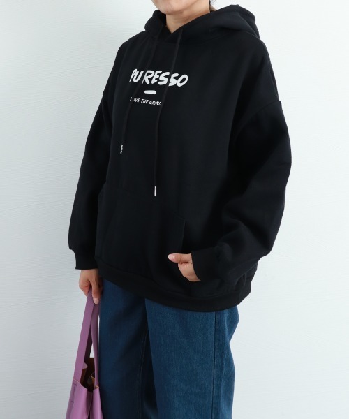 Miniministore(ミニミニストア)の「パーカー レディース 裏起毛(パーカー・レディース・ブルー/ブラック/ホワイト・FREE)」の7枚目の写真
