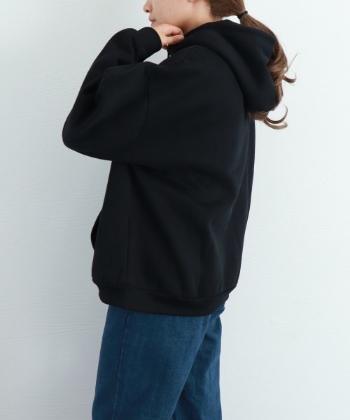 Miniministore(ミニミニストア)の「パーカー レディース 裏起毛(パーカー・レディース・ブルー/ブラック/ホワイト・FREE)」の8枚目の写真
