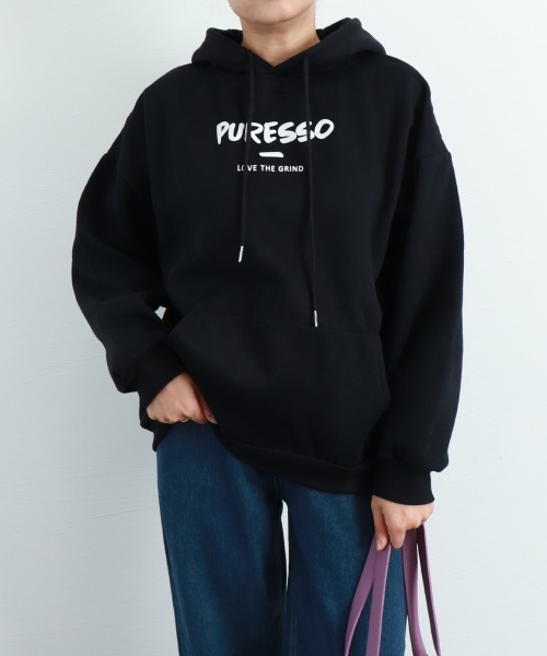Miniministore(ミニミニストア)の「パーカー レディース 裏起毛(パーカー・レディース・ブルー/ブラック/ホワイト・FREE)」の9枚目の写真