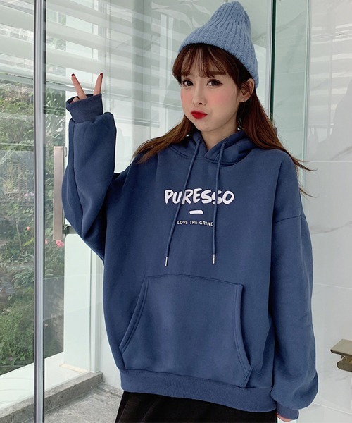 Miniministore(ミニミニストア)の「パーカー レディース 裏起毛(パーカー・レディース・ブルー/ブラック/ホワイト・FREE)」の22枚目の写真