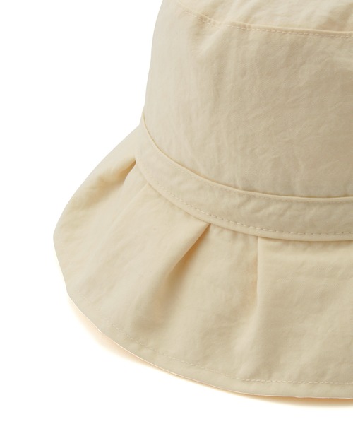 ROPE' PICNIC(ロペピクニック)の「Onibegie(オニベジ)オックスフリルリボンハット(ハット・レディース・ブラック/キナリ・FREE)」の7枚目の写真