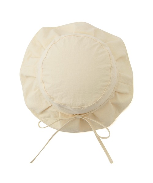 ROPE' PICNIC(ロペピクニック)の「Onibegie(オニベジ)オックスフリルリボンハット(ハット・レディース・ブラック/キナリ・FREE)」の9枚目の写真