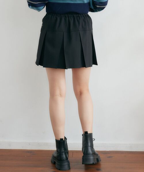 RETRO GIRL(レトロガール)の「ボックスプリーツミニSK(スカート・レディース・ブラック/ライトベージュ/ライトグレー・FREE)」の16枚目の写真