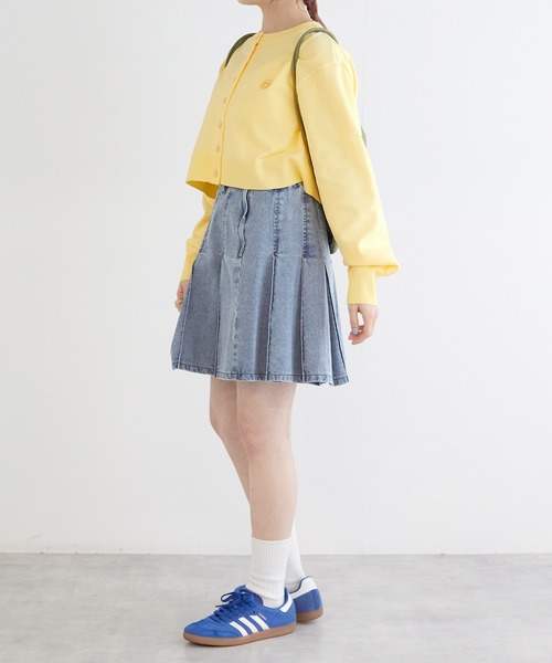 w closet（ダブルクローゼット）の「刺しゅう入りカーディガン